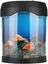 Mini Aquarium LED Fish Tank USB Bureau Aquarium Décoratif avec Changement de Couleur LED Lumière