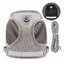 Harnais réglable pour chat avec sangle réfléchissante coupe confortable pour animal de compagnie