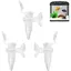 Distributeur automatique nourriture poissons – mangeoire conique pour aquarium (lot de 6) .