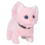 Jouet en peluche pour chat qui marche, chat interactif électrique, animal en peluche, queue qui miaule, tête qui pour enfants3