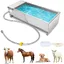 Zoternen Abreuvoir Automatique pour ChèVres en Acier Inoxydable avec Robinet à Flotteur de 1/2 Pouce Abreuvoir pour Bovins Chevau