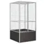 Cage pour Perroquet/ Cage à oiseaux Anthracite - 111x107x211,5 cm - Acier galvanisé CC2110981