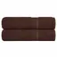 vidaXL Serviettes de bain 2 pcs marron 100x150 cm 360 g/m² 100% coton, serviette, ensemble de serviettes de bain, serviette 136764