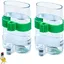 2 Pièces Distributeur danimaux de Compagnie Parrot avec Pince à Cage Abreuvoir Automatique pour Oiseaux Distributeur Automati