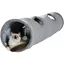 Tunnel pour chat en daim pliable 30 x 130 cm 2 ouvertures et balle suspendue — AIMOONSA