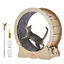 Roue d'Exercice pour Chat-VEVOR-750 mm Grande Roue de Course pour Chat d'Intérieur-avec Tapis Roulant Amovible