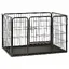 Clarence* ChenilEnclos pour chiensParc cage pour chiots Acier 915x59x61 cm &Europ3004142