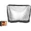 Housse Universelle tanche pour Clapier Lapin - Protection Double pour Animaux Domestiques Chats Noir L 122 x l 50 x H 105 CLAPIER