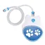 Fontaine à Eau pour Chien à Pédale Fontaine à Eau pour Chien Facile à Activer - Jouet à Eau pour Chien avec Arroseur