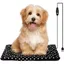 Tapis Chauffant Chien Chat 27x37cm  Coussin Chauffant USB Electrique pour Animaux Temperature Reglable