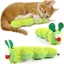 Interactive Catnip Toy Soft Plush Cushion for Cat Teeth Hygiene and Activity NETTOYAGE