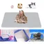 Tapis rafraîchissant en aluminium pour lapin, hamster, chiot, chaton, cochon d'Inde, chinchilla et autres petits animaux.