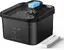 2L Fontaine a Eau Chat sans Fil,Fontaine a Eau Chat par Batterie 4000mAh,Fontaine pour Chat à Capteur Infrarouge,Fonctionne