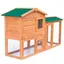 Clapier d'extérieur/Enclos large - UU - pour petits animaux - de compagnie Bois   C37