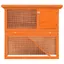 [39453]Clapier dextérieur - Meuble de cages/Clapier à lapins - Enclos pour petits animaux 1 porte BoisPoids:12.9 Kg