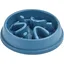 Gamelle pour animaux de compagnie à alimentation lente antidérapante empêche le renversement - Bleu
