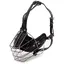Muselière en métal super muselière en cuir pour grands chiens morsure et sentiment de sécurité pour la plupart des chiens-M Label