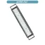 Sonew Lumière de support daquarium à LED Éclairage 24h/24 et 7j/7 lumière daquarium à quincaillerie poche Prise UE noire