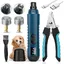 Coupe Ongle Chien Electrique Lime Ongle pour Chat Chien Petit Animal Coupe Ongle Electrique 2 Vitesses USB Chargeur Coupe YYV