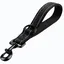 Laisse Courte pour Chien de 30 cm avec Clip en métal et Rembourrage Doux réfléchissante en Nylon Convient aux Chiens  QIEDOVIEY