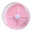 Roue dexercice silencieuse pour hamster rose de 20 cm/79 pouces jouet pour petits animaux de compagnie