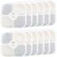 Filtres de fontaine à eau pour chats - Unbrand - Lot de 12 pièces - Charbon actif - Dimensions 124 x 124 cm