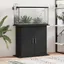 NEW* Support pour aquarium - UU - noir 81x36x73 cm bois d'ingénierie CHY48723662