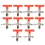 Lot de 10 abreuvoirs automatiques pour lapins, accessoires de type ressort pour volaille de ferme