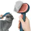 Brosse Chats Chiens,Brosse pour Chat Autonettoyante pour Chat Chien Poil Long Court en Conception à une Touche, pour Eliminer Ef