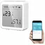 Thermomètre hygromètre Smart WiFi + capteur température et dhumidité Bluetooth avec rétroéclairage pour intérieur/extéri