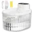 Fontaine a Eau Chat Sans FilFontaine à Eau Pour Chat Avec Capteur de MouvementBatterie 5200mAh RechargeableSans BPA3L