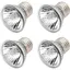 Lampe chauffante pour tortues ampoule chauffante 25W ampoule halogène E27 UVA UVB à intensité variable pour reptiles lé