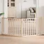 Barrière pour chien - vidaXL - Pliable - Bois de peuplier - 160 cm - Brun