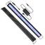 Eulenke Lampe Aquarium LED Pour Plante Rampe D'Éclairage 107-130 cm 45W Mode Nuit AQUARIUM