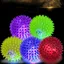 Balle à LED en PVC pour chien et chiot, jouet de jeu clignotant et lumineux, balle rebondissante et pointue