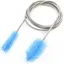 Brosse de nettoyage pour aquarium flexible double embout pour tuyaux daquarium brosse pour tuyau de filtre et de pompe. Label