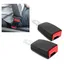 2 pièces boucle de ceinture de sécurité rallonge de ceinture de sécurité sangles de fixation universelles rallonge de ceinture d