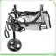 Fauteuil roulant pour chien (pattes arrière) - FAFEICY - SDog - Hauteur réglable - Léger 07 kg - Alliage et maille gris