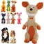 Souris Peluche à mâcher en pour chienjouet sonore pour chiotsrésistant aux morsuresnettoyanimaux de compagnie fournitures