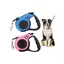 2 Pcs Laisse Chien Enrouleur Laisse Rétractable pour Chien de 5 Mètres Laisse Chien pour Chiens de Moyenne Petits Taille jusqu