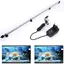 LED Éclairage Aquarium Lampe Tube Étanche Lighting Plongée A Economie energie Fish 1 8 * 112cm Bleu & Blanc