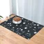Tapis gamelle absorbant 40x60 cm antidérapant anti-éclaboussures eau/nourriture