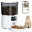 AIMIUVEI 3 L Distributeur de Nourriture Automatique Chat & Chien - Avce Caméra 1080P - 2.4G WiFi - 8 Repas par Jour - APP Contrôle