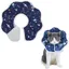 Collerettes pour Chat Anti-Morsure Protection Ajustable Comfy Cone pour Chat et Chiots Doux Protecteur Réglable