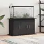 Support daquarium - vidaXL - Chêne noir - 101x41x58 cm - Bois dingénierie
