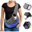 Sac de transport pour petits animaux - PZCC - Bandoulière réglable - Pochette en filet respirant