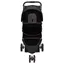 EN SOLDE*Poussette pour chien pliante - Chariot de transport - MONNA - Noir 80x46x98 cm Tissu Oxford@880163