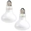NOMOYPET Lot de 2Ampoules de Lampe Chauffante Uvb Uva Reptile pour Reptiles, Chaleur Vive et Semblable au Soleil, pour Reptiles,