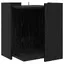 Boîte à litière pour chat - vidaXL - Aspect chêne noir - 42x42x51 cm - Bois - Durable - Facile à entretenir
