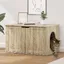 Marron Maison pour chats Meubles pour chats Sonoma 85x55x505 cm Bois dingénierie A2587